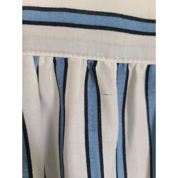 10 Crosby Derek Lam Striped Blouse Top Size 6 - Picture 8 of 8